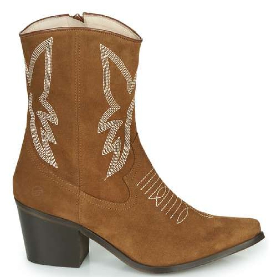 Shoes * | Betty London Cheap Mossino Camel