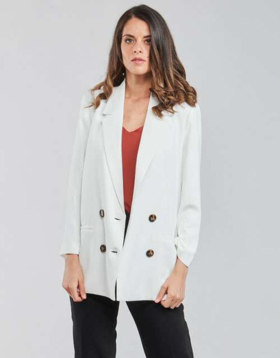 Jackets * | Betty London Best-Selling Obina White