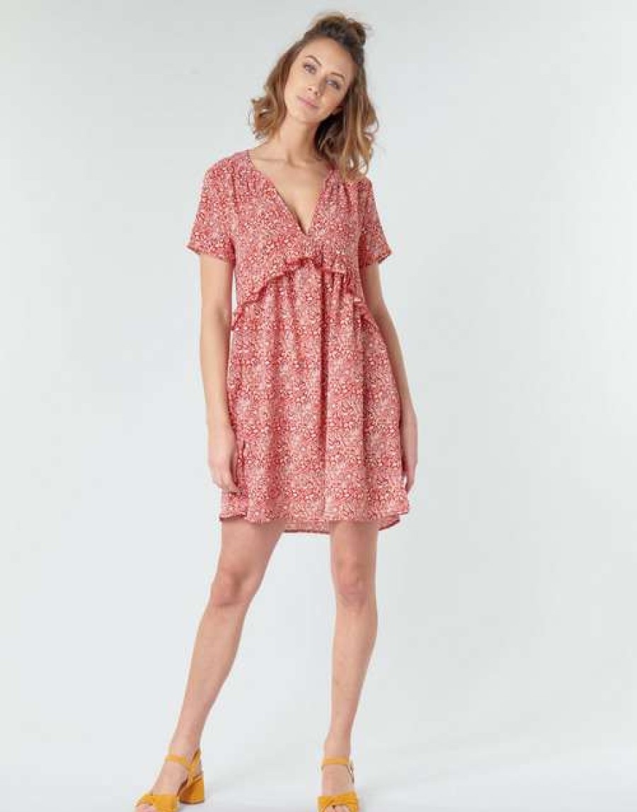 Dresses * | Betty London Free Delivery Maridoune Red