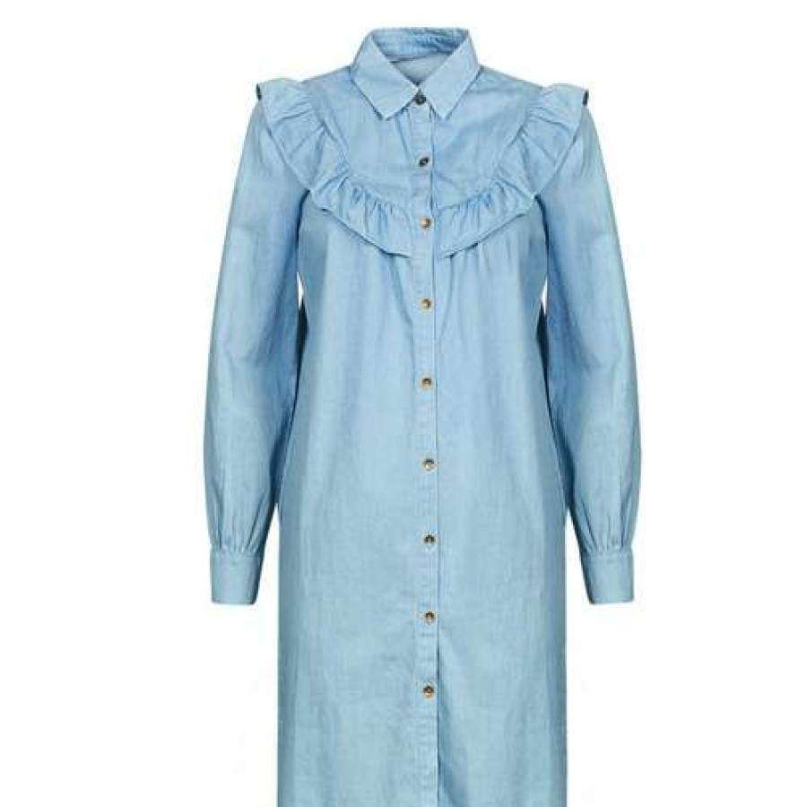 Dresses * | Betty London Wholesale Bellagamba Blue / Clear