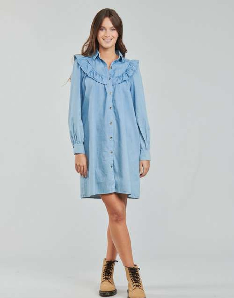 Dresses * | Betty London Wholesale Bellagamba Blue / Clear