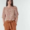 Blouses * | Betty London Cheap Niuton Beige