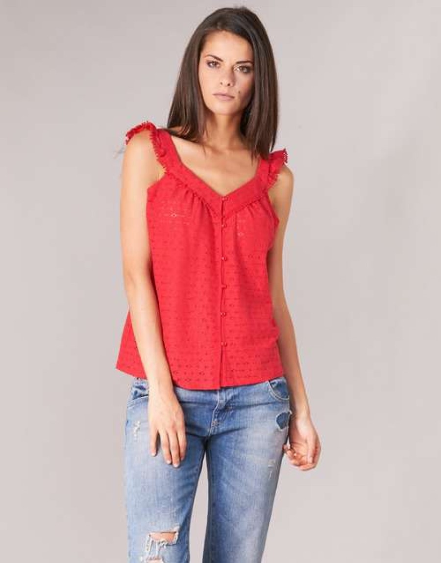 Blouses * | Betty London Lower Prices Kocla Red