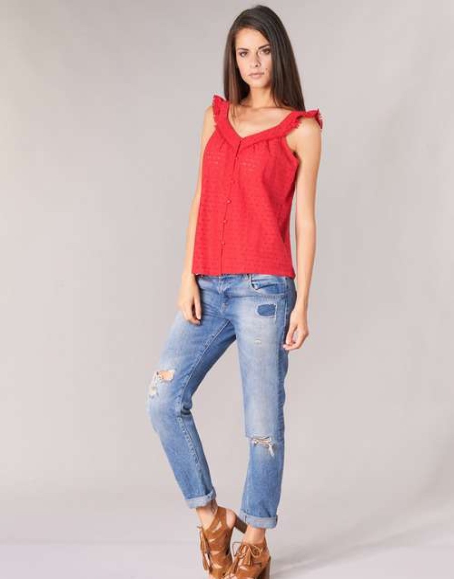 Blouses * | Betty London Lower Prices Kocla Red