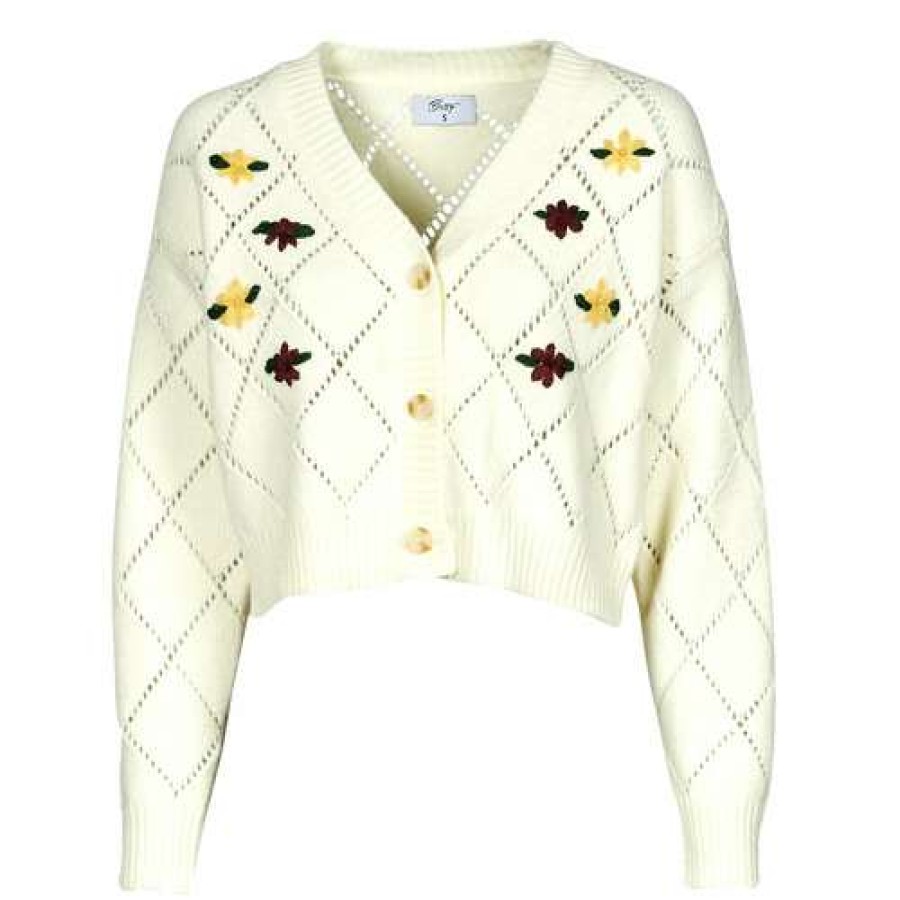 Jumpers & Cardigans * | Betty London Tendy Style Mabella Beige