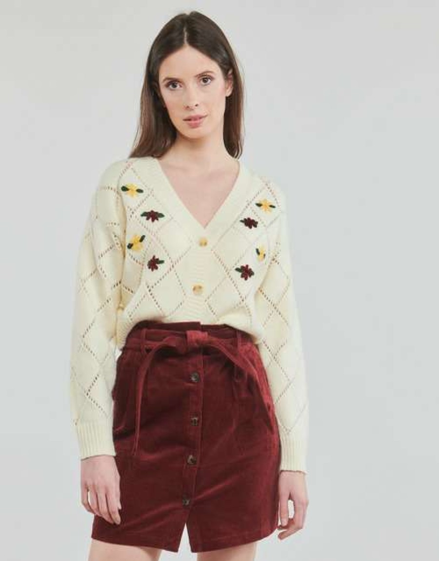 Jumpers & Cardigans * | Betty London Tendy Style Mabella Beige