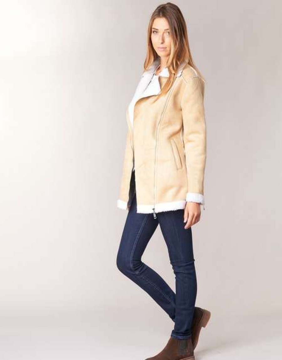 Coats * | Betty London Gift Selection Harmi Beige