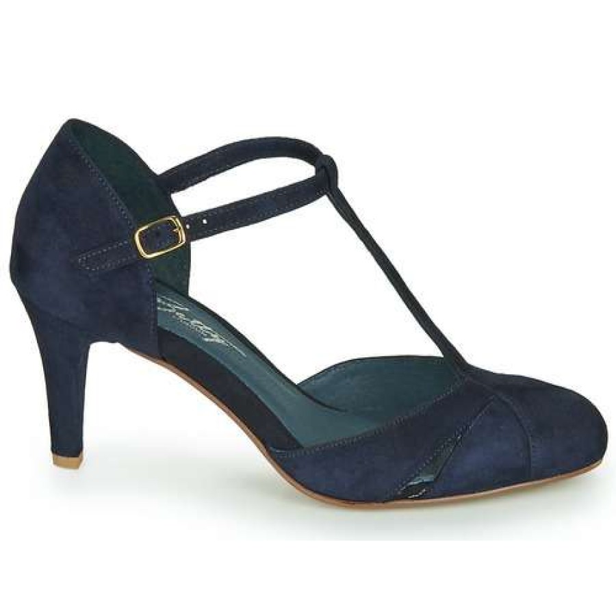 Shoes * | Betty London Gift Selection Mandette Marine