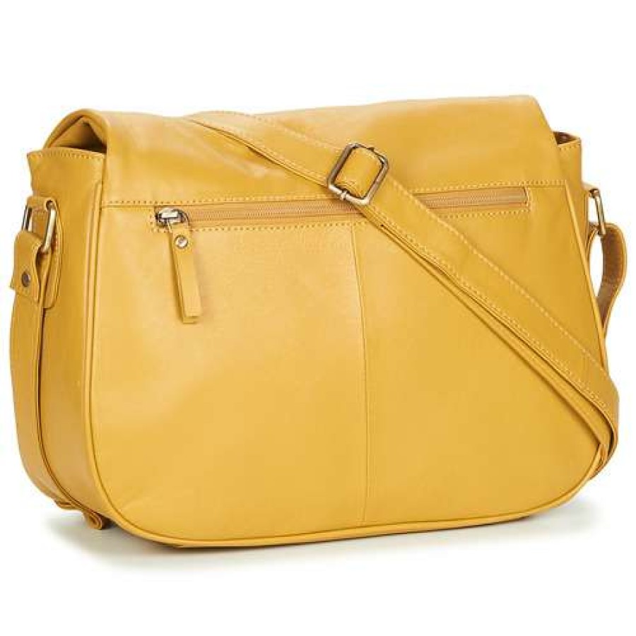 Bags * | Betty London Free Delivery Ezigale Mustard