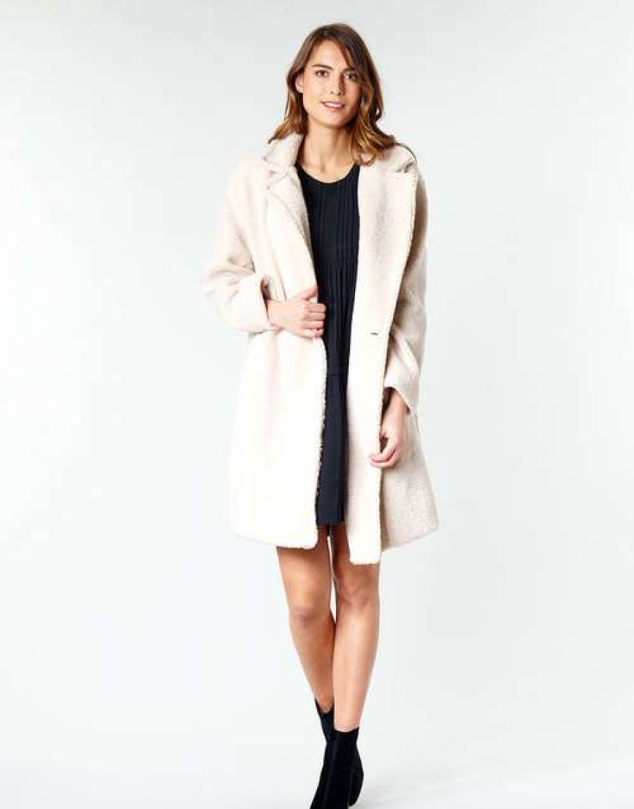 Coats * | 100% Guarantee Coats Betty London Beige