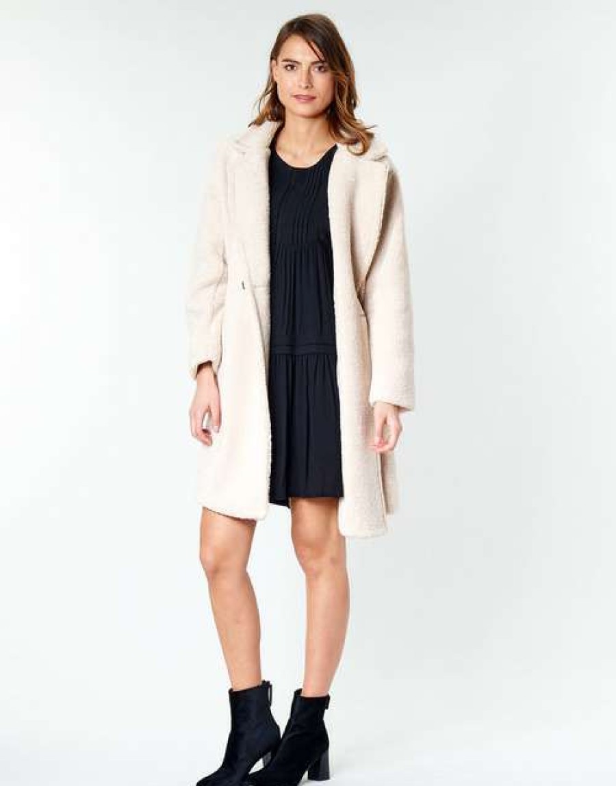 Coats * | 100% Guarantee Coats Betty London Beige