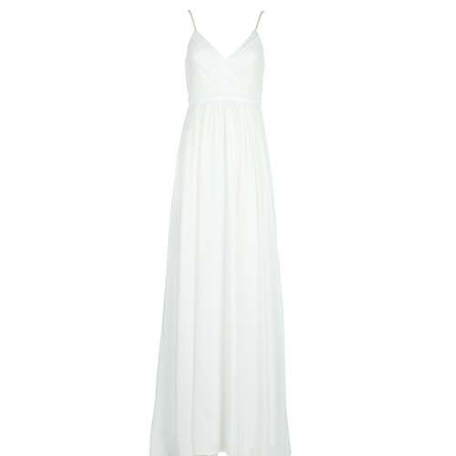 Dresses * | Betty London Exclusive Victoire White