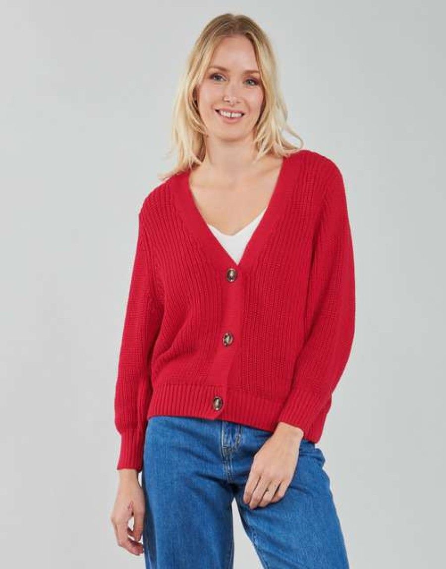 Jumpers & Cardigans * | Betty London Premium Poupee Red