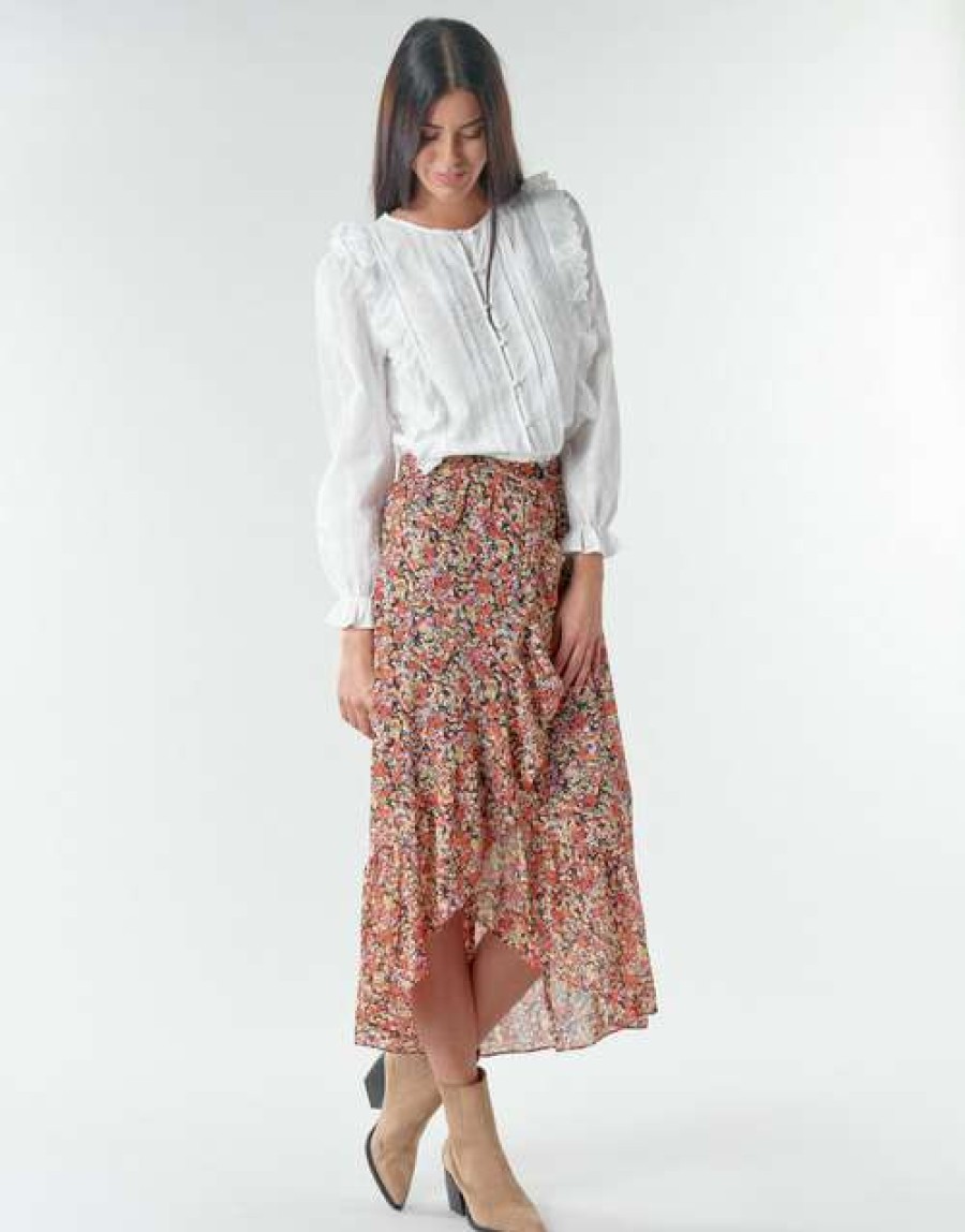 Blouses * | Betty London Fashionable Niamaim White