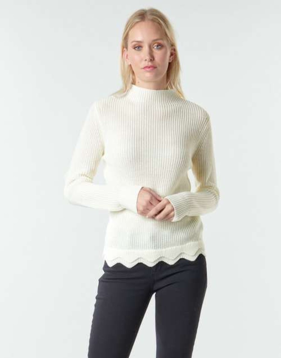 Jumpers & Cardigans * | Betty London Top Selling Noise Beige