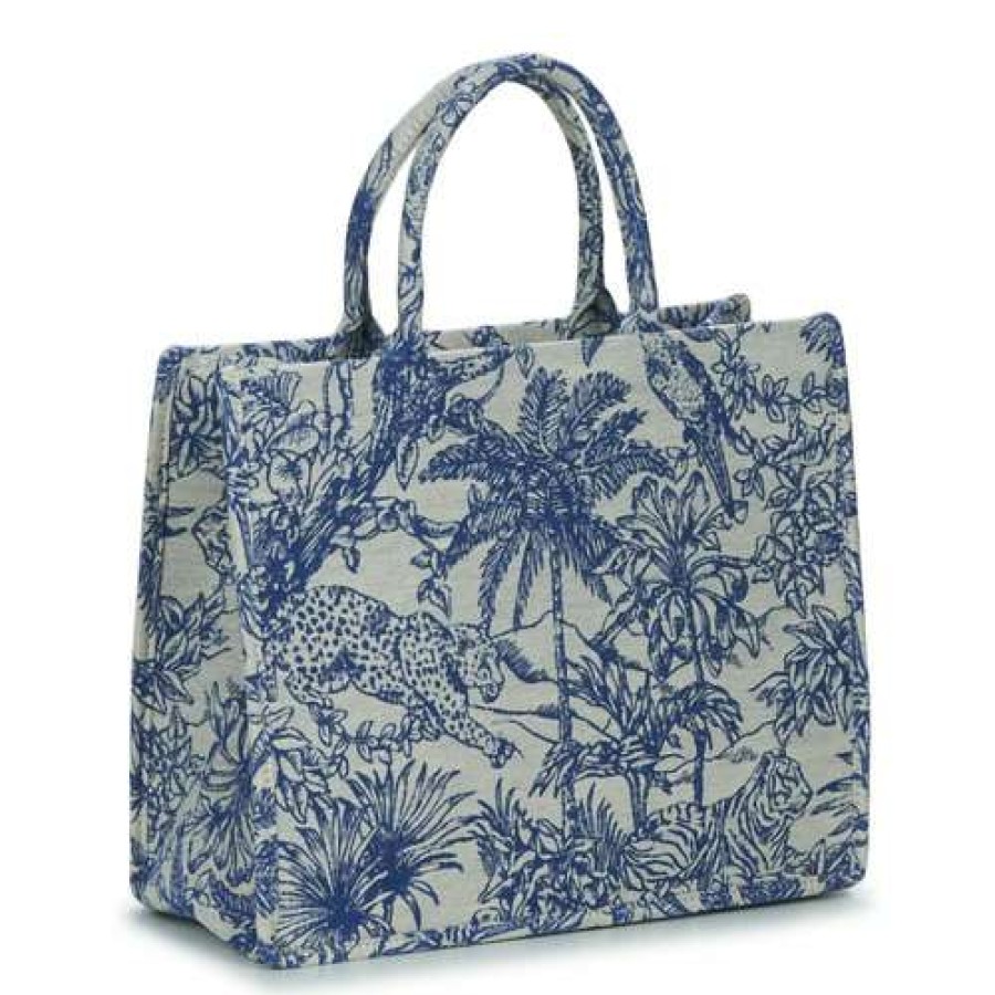 Bags * | Betty London Best Quality January Blue / Cream