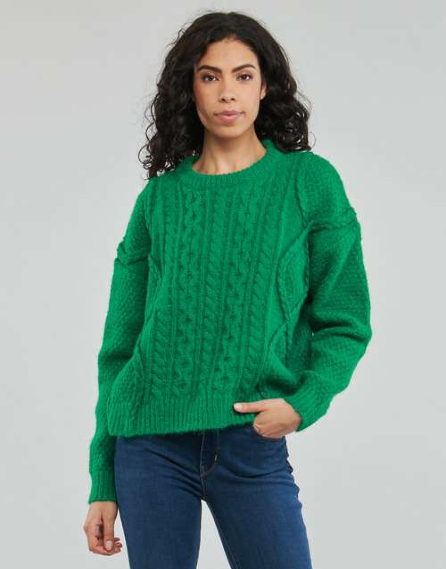 Jumpers & Cardigans * | Betty London Classical Mauberte Green