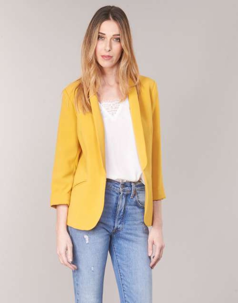 Jackets * | Betty London 100% Guarantee Ioupa Yellow