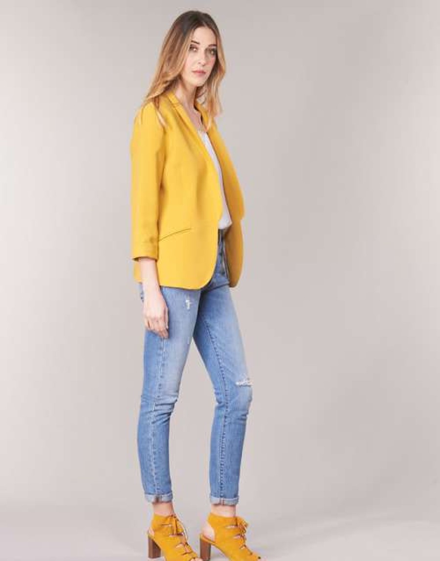 Jackets * | Betty London 100% Guarantee Ioupa Yellow