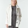 Coats * | Betty London Discounts Numim Ecru