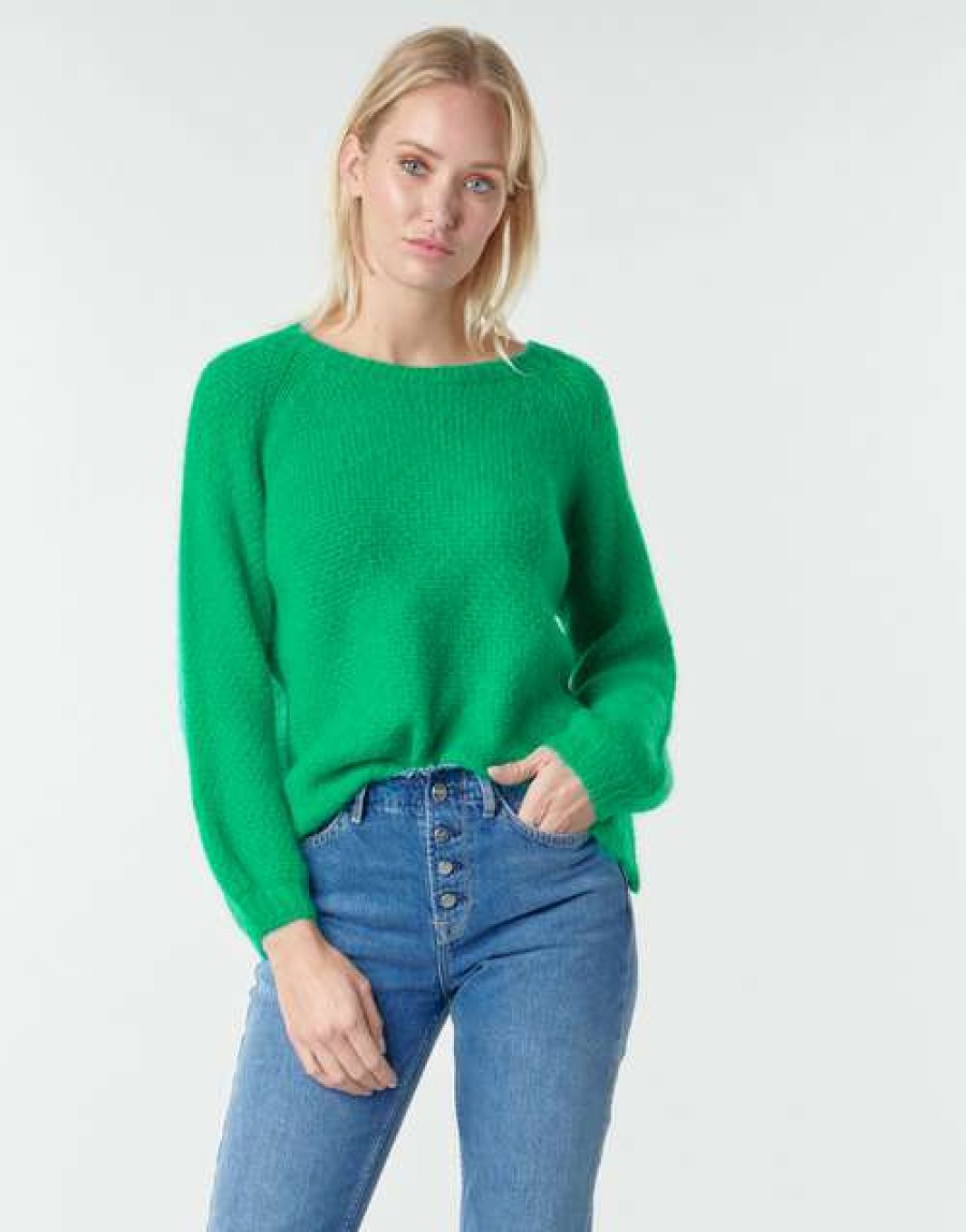 Jumpers & Cardigans * | Betty London Classical Nimim Green