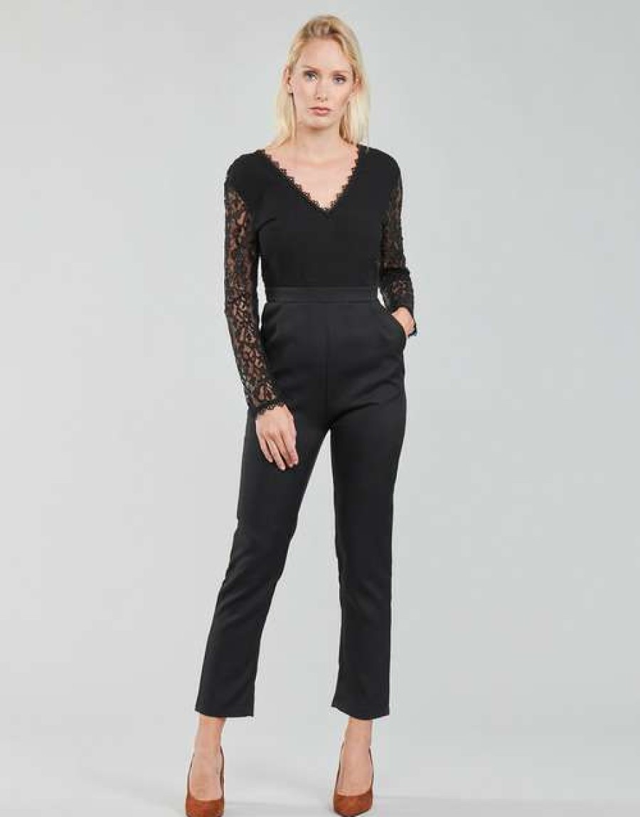 Jumpsuits / Dungarees * | Betty London Exclusive Parillo Black