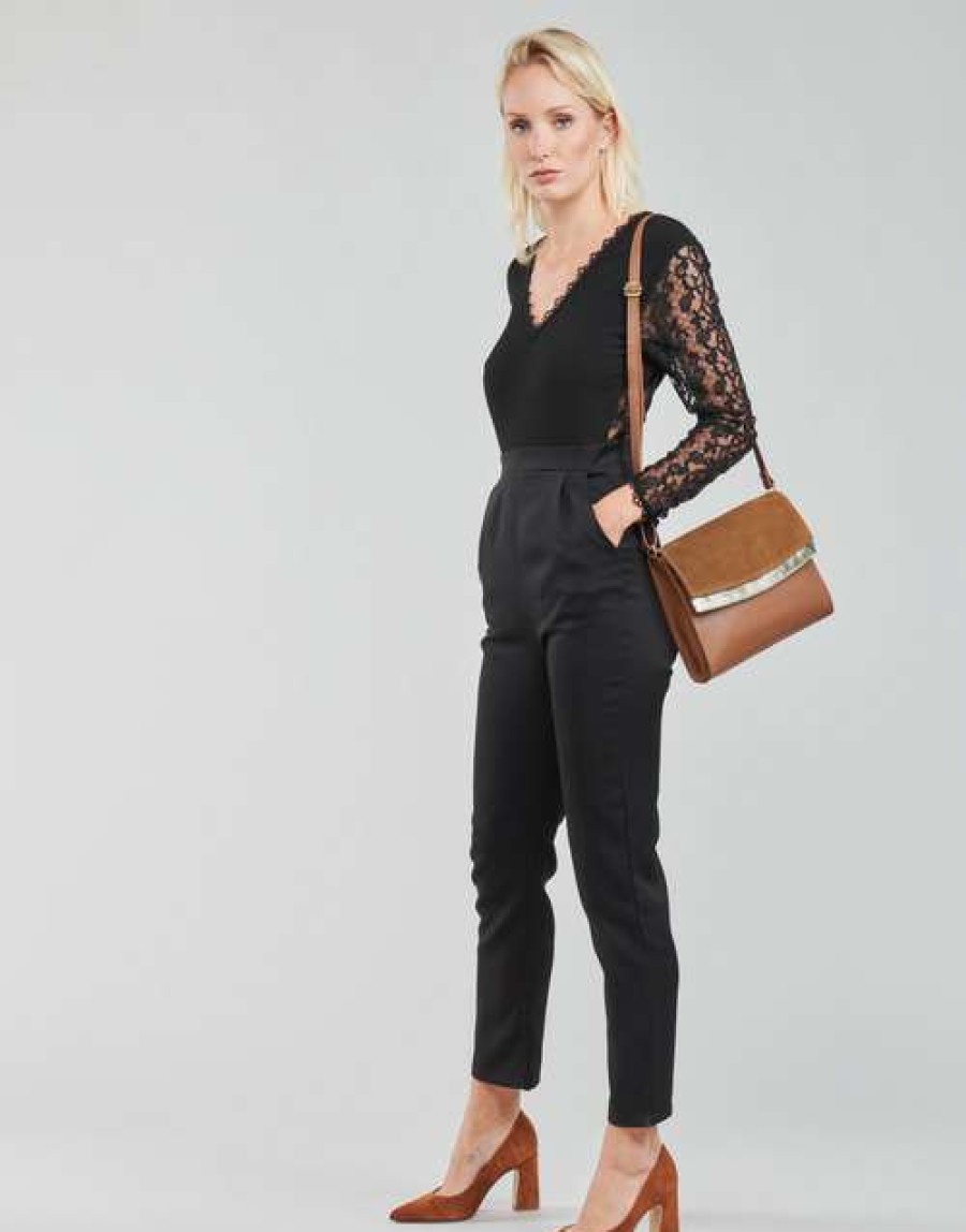 Jumpsuits / Dungarees * | Betty London Exclusive Parillo Black