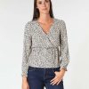 Blouses * | Betty London Lower Prices Lova Beige / Black