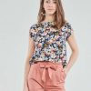 Blouses * | Betty London Top Selling Omiss Marine / Pink