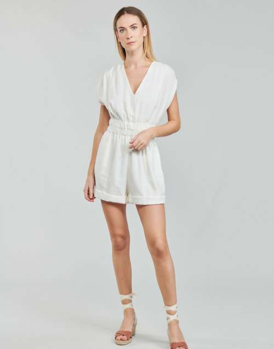 Jumpsuits / Dungarees * | Betty London Clearance Coline White