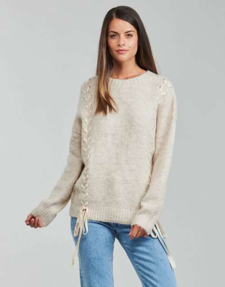 Jumpers & Cardigans * | Betty London Lower Prices Panipa Ecru