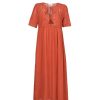 Dresses * | Betty London Wholesale Orville Rust