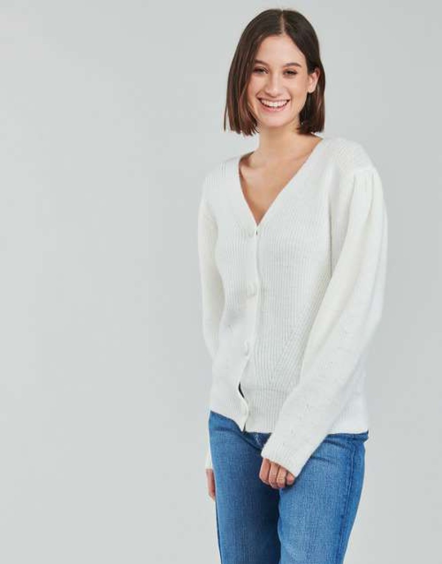 Jumpers & Cardigans * | Betty London 100% Guarantee Vivelle Ecru