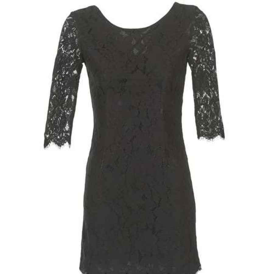 Dresses * | Betty London 100% Guarantee Flizine Black