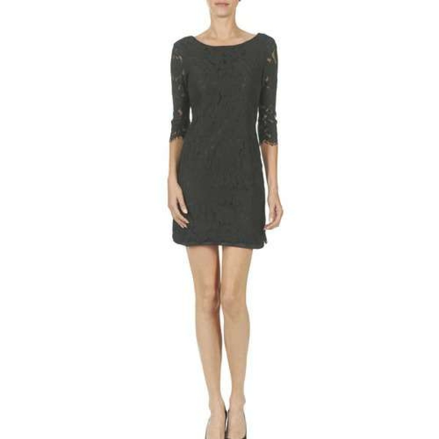 Dresses * | Betty London 100% Guarantee Flizine Black