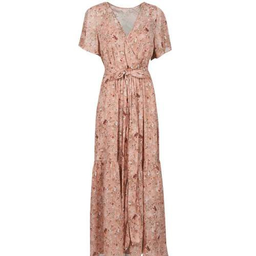 Dresses * | Betty London Discounts Otsana Pink