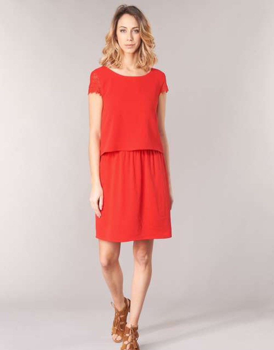 Dresses * | Betty London Top Sellers Kor Red