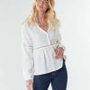 Blouses * | Betty London Best-Selling Nausse Ecru