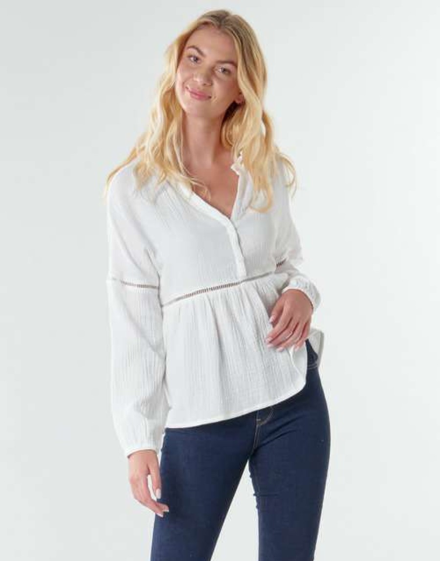 Blouses * | Betty London Best-Selling Nausse Ecru