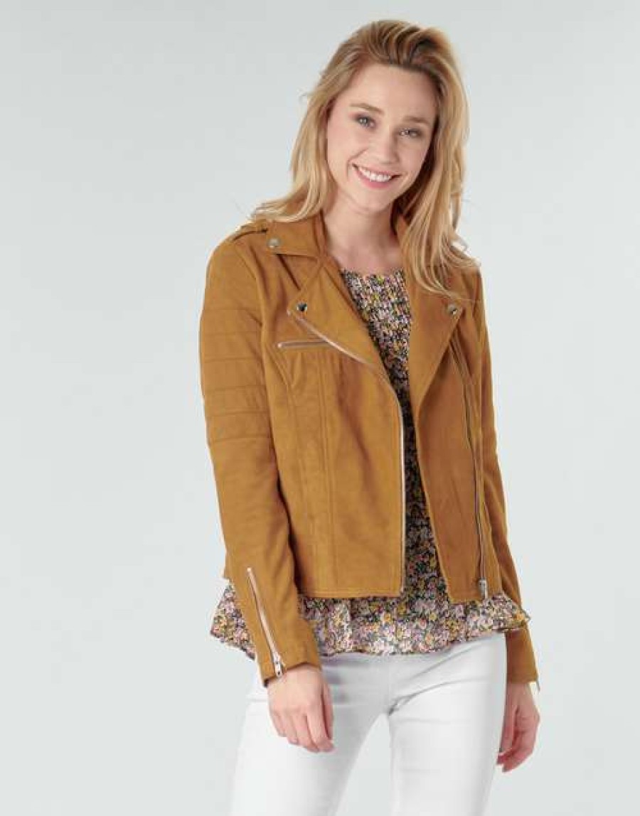 Jackets * | Betty London Hot Sale Mariline Cognac