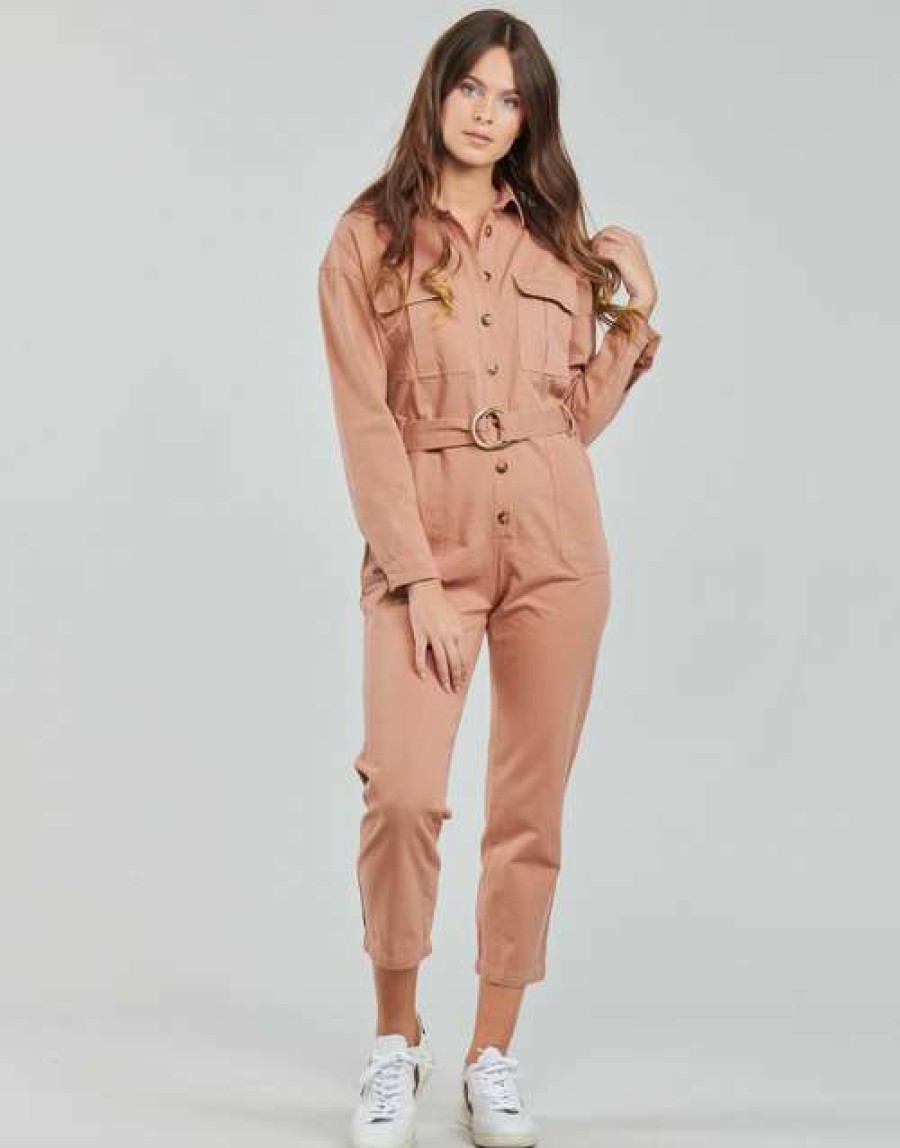 Jumpsuits / Dungarees * | Betty London Discounts Bollena Pink