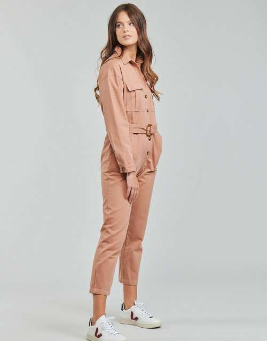 Jumpsuits / Dungarees * | Betty London Discounts Bollena Pink