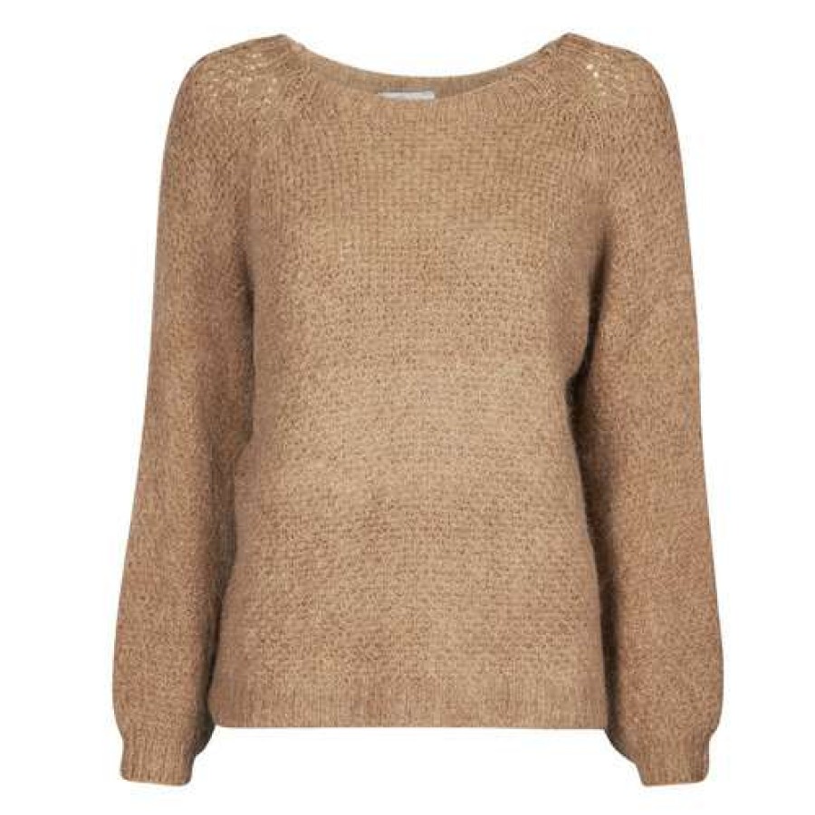 Jumpers & Cardigans * | Betty London Cheap Pretty Brown