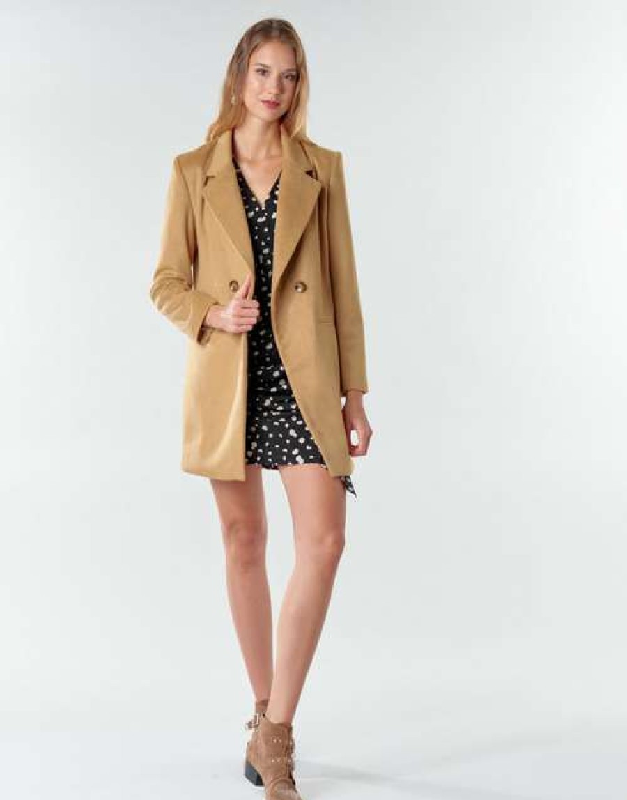 Coats * | Betty London Cheap Lordly Beige