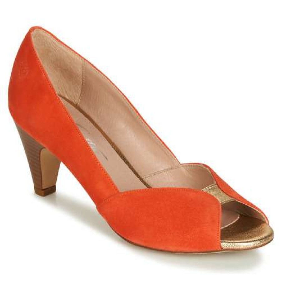 Shoes * | Betty London 100% Guarantee Jikotize Coral