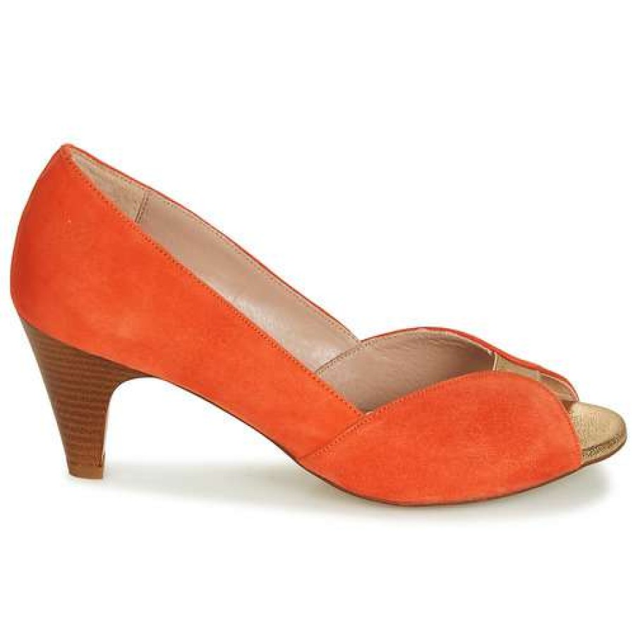 Shoes * | Betty London 100% Guarantee Jikotize Coral