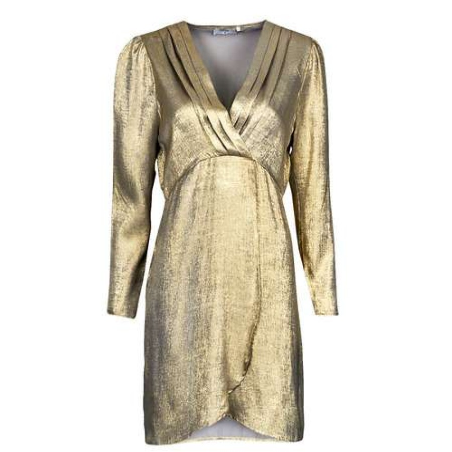 Dresses * | Betty London Exclusive Marienne Gold