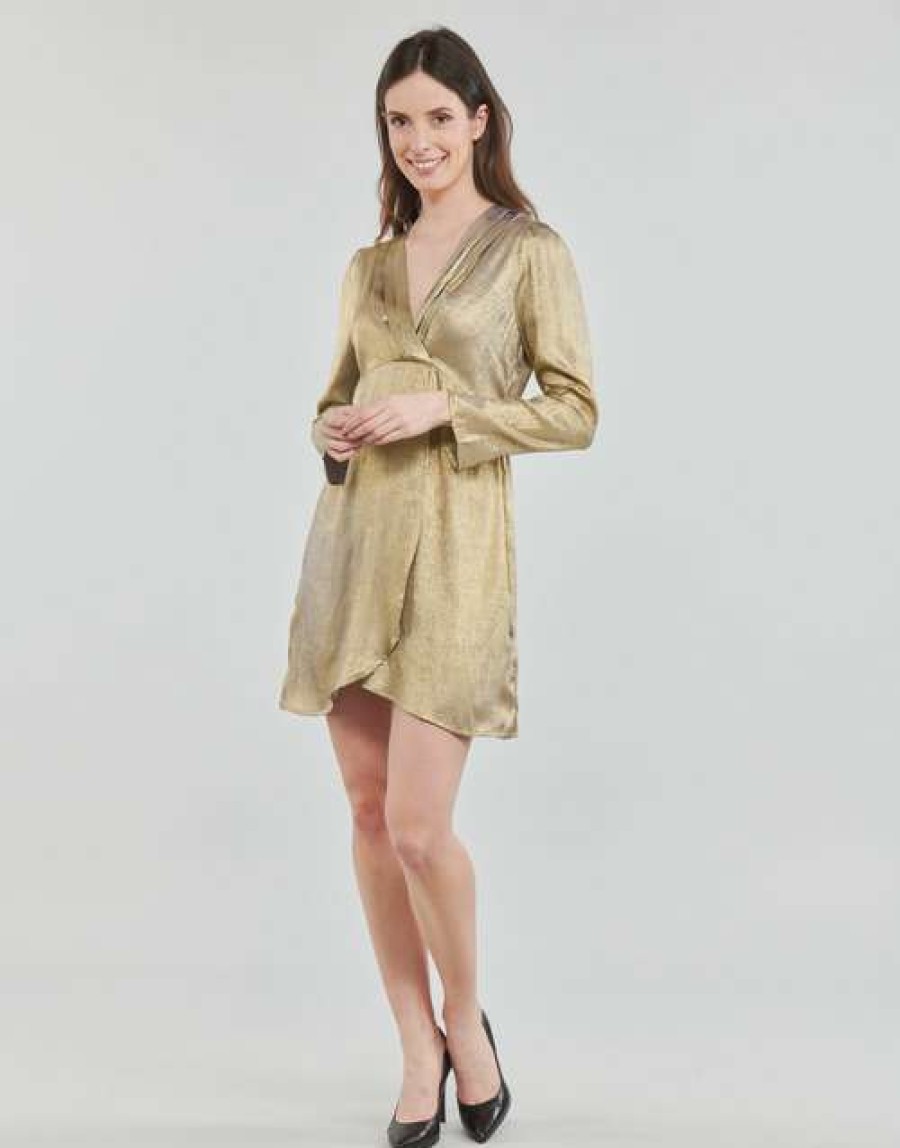 Dresses * | Betty London Exclusive Marienne Gold