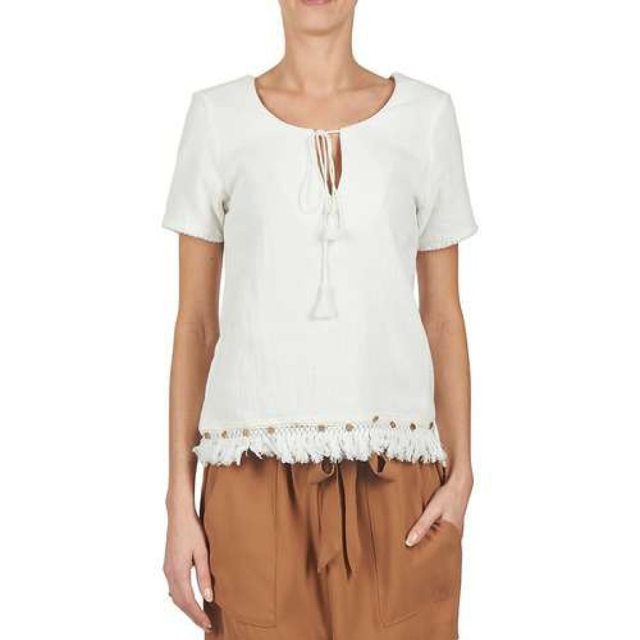 Blouses * | Betty London Typical Style Echrale Ecru