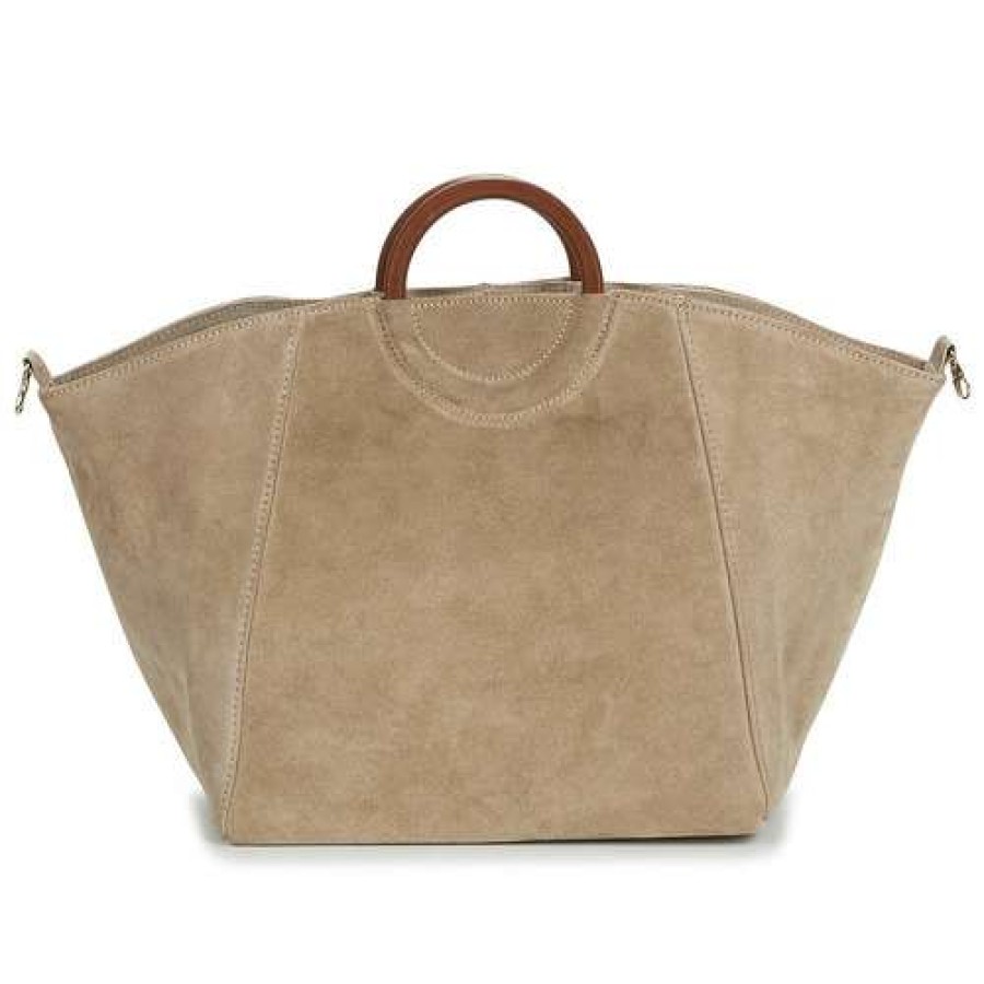 Bags * | Betty London Wholesale Leoni Beige